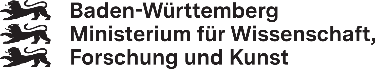 BaWue MWK Logo SchwarzWeiss